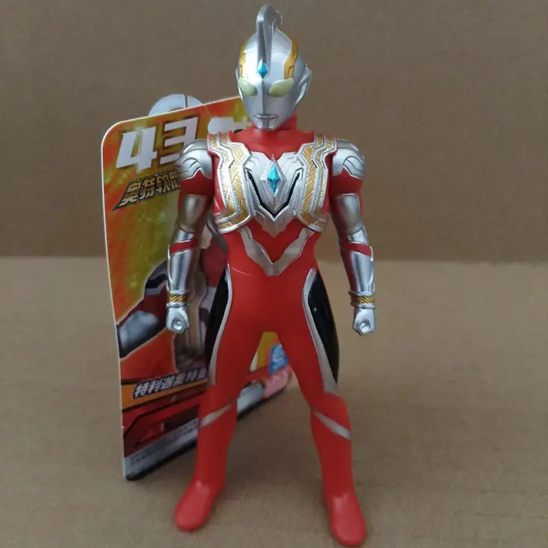 Authentic Ultraman Soft Plastic Toys, Movable Figures for Children, Little Monsters, Complete Set of Collectible Action Figures, Gifts