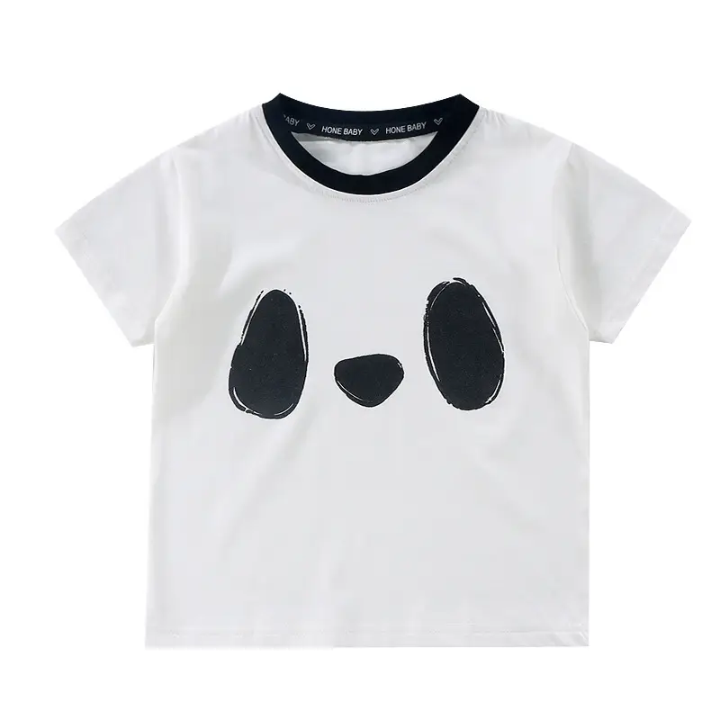 Kids Cotton T-Shirt Pink Summer Casual Boys - Image 11