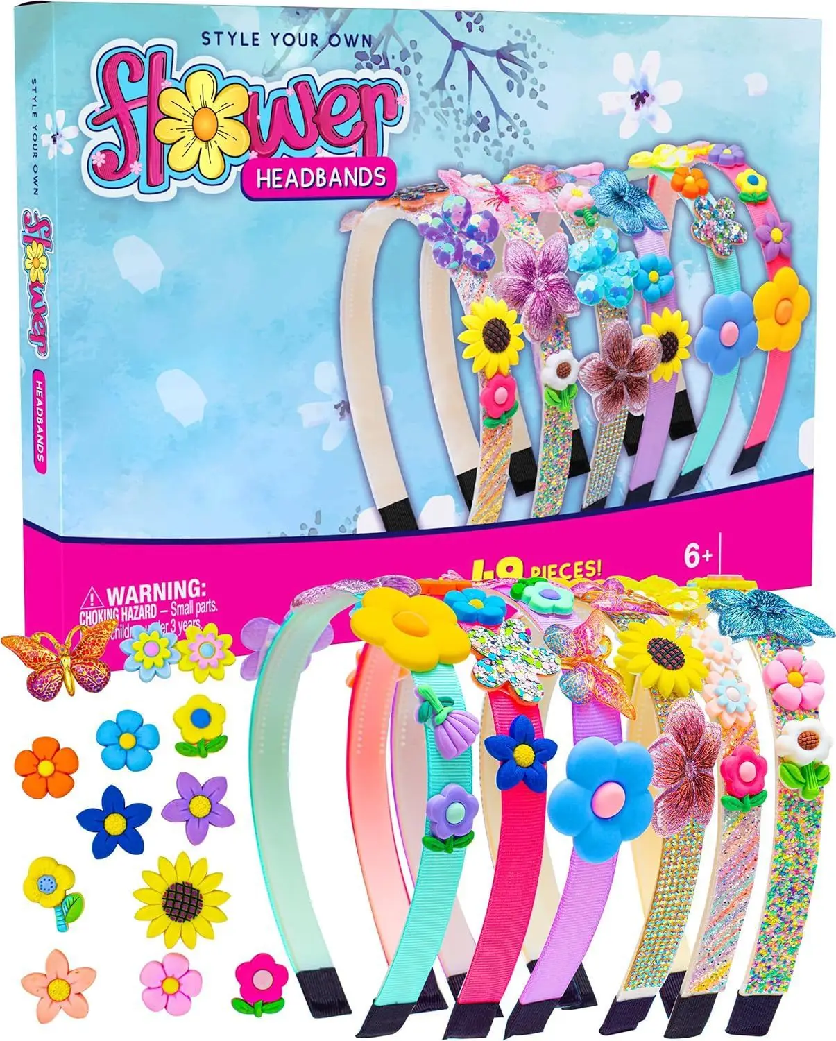 Cross-Border Kids Hair Accessories Set 49 Supplies — feature 8
