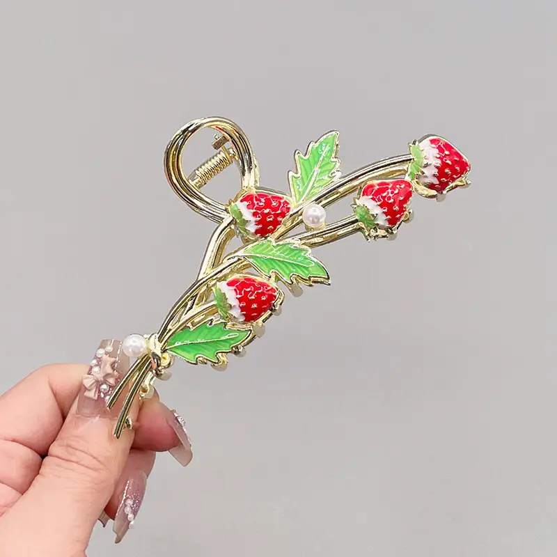 Four Strawberries-Red