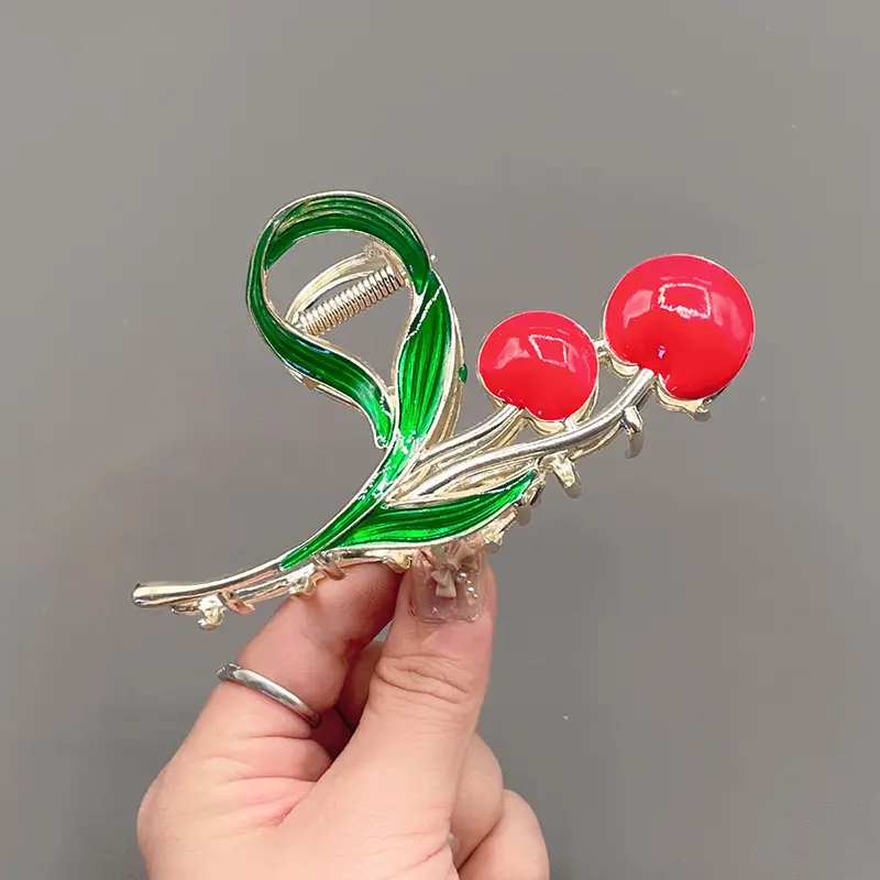 Two large cherries