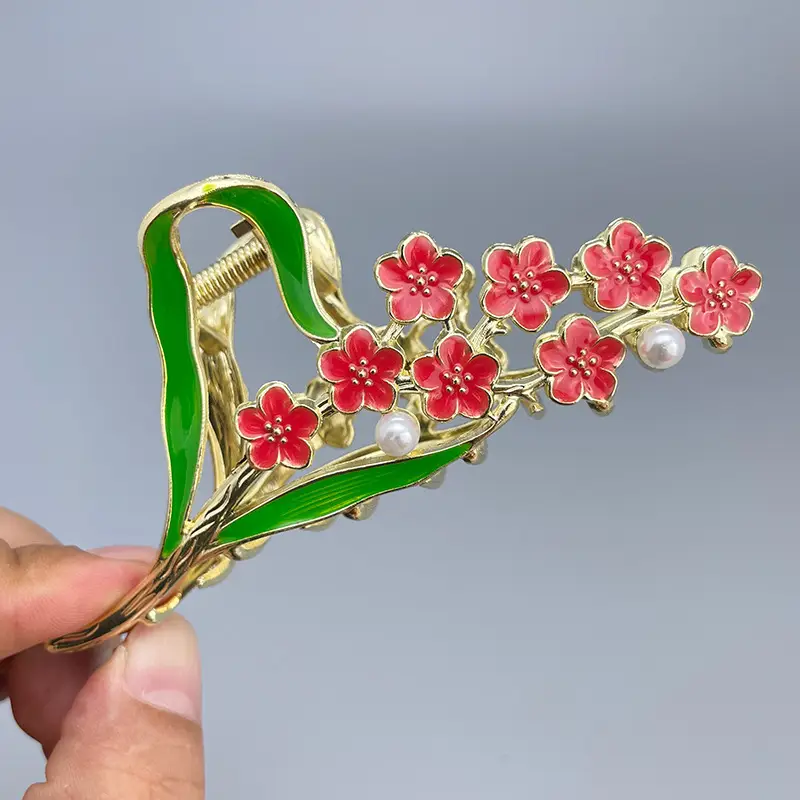 Eight Little Plum Blossoms-Red