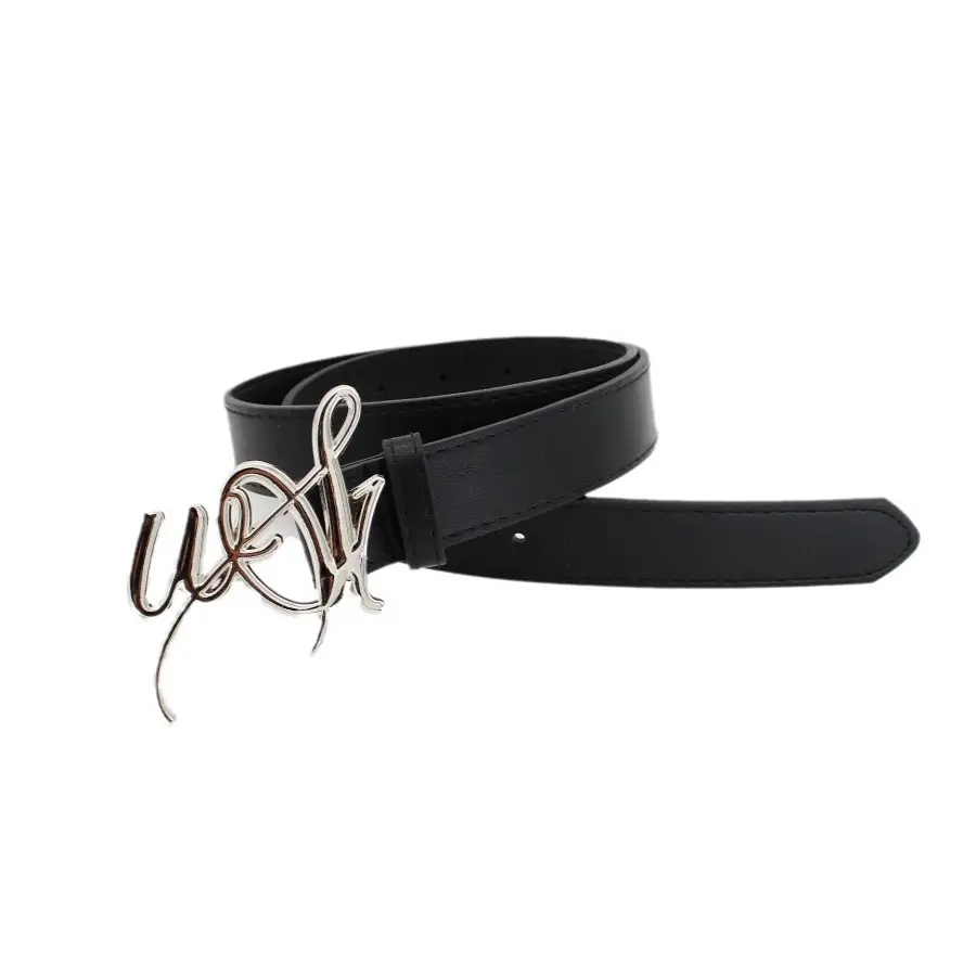 New Ins Trendy English Alphabet Buckle Belt for Women