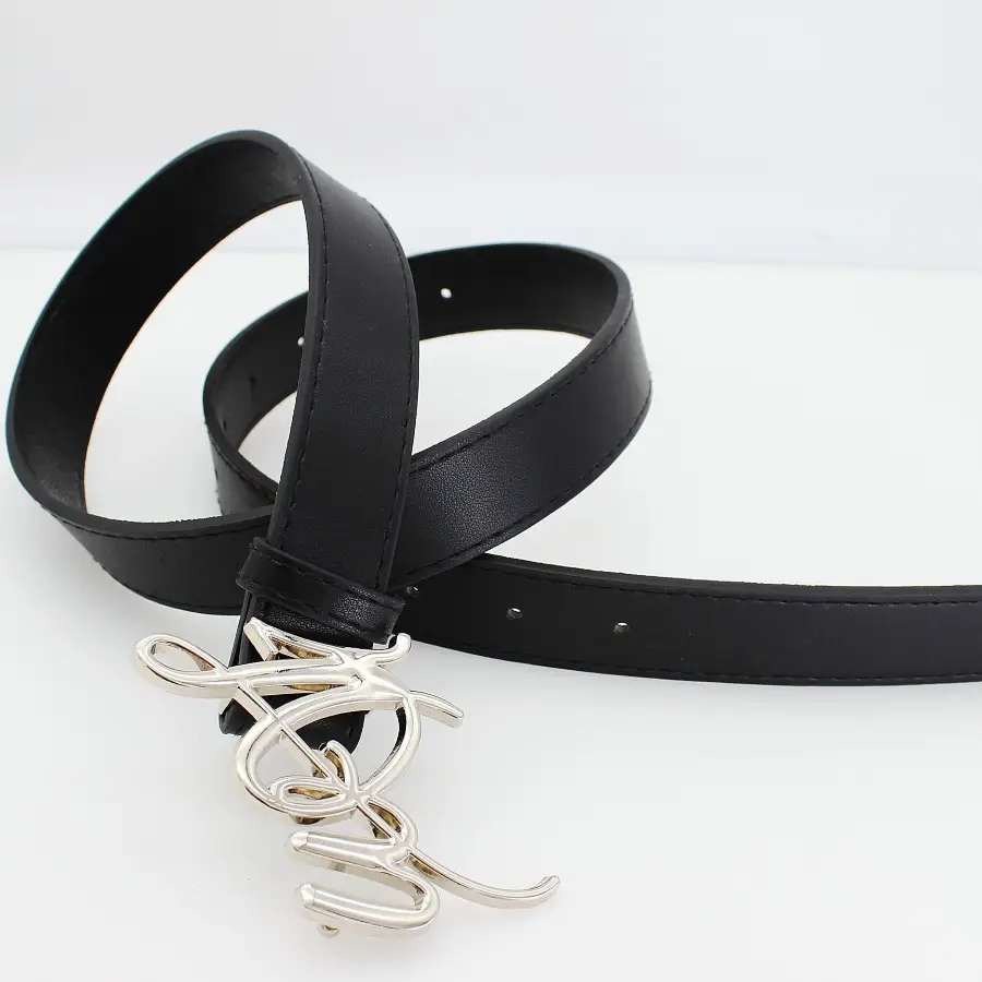 New Ins Trendy English Alphabet Buckle Belt for Women — feature 7