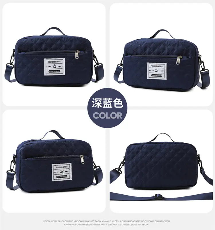 Grey Quilted Crossbody Yoga Fitness Bag 2025 — feature 17