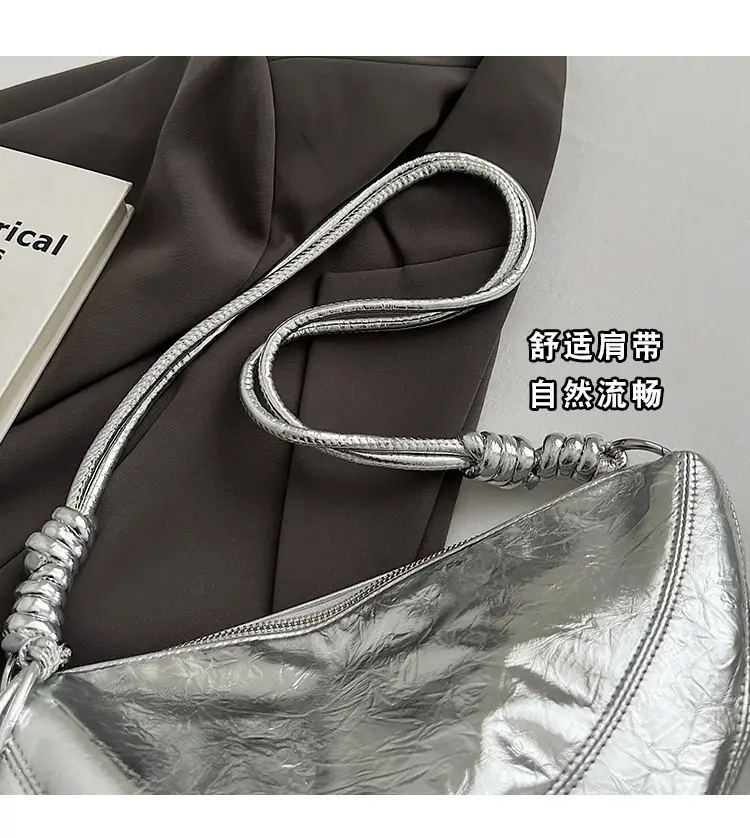 Black Glossy Crossbody Bag for Women 2024 — feature 3