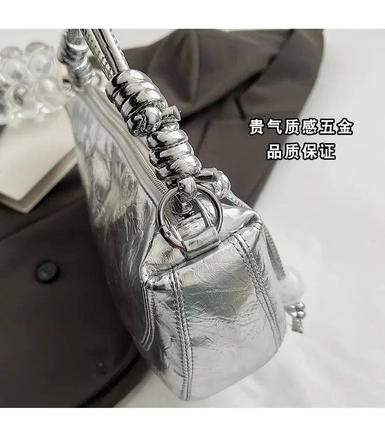 Black Glossy Crossbody Bag for Women 2024 — feature 6