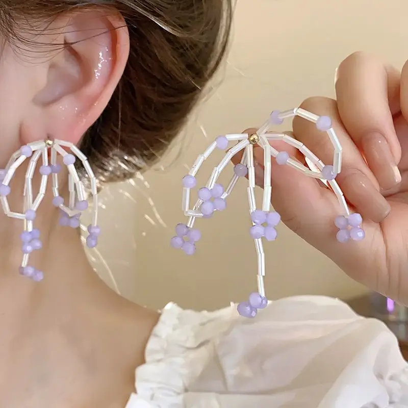 Green Rose Earrings for Girls - 1 Pc Handcrafted Decor — feature 13