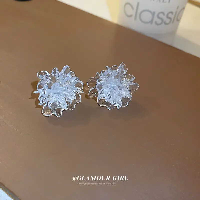 Green Rose Earrings for Girls - 1 Pc Handcrafted Decor - Image 69