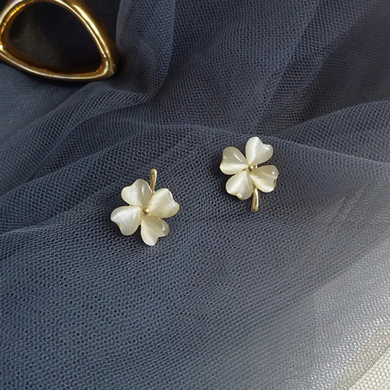 Green Rose Earrings for Girls - 1 Pc Handcrafted Decor - Image 72