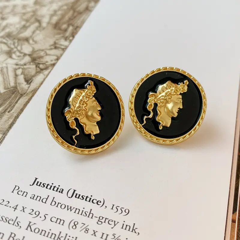 Green Rose Earrings for Girls - 1 Pc Handcrafted Decor - Image 74