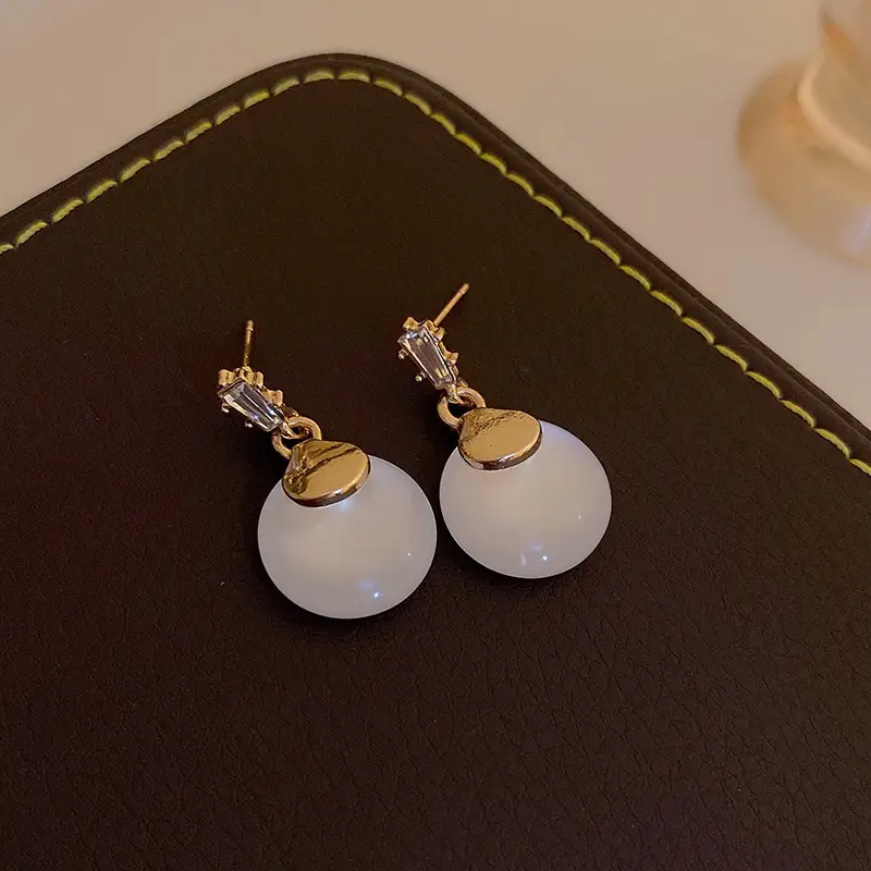 Green Rose Earrings for Girls - 1 Pc Handcrafted Decor - Image 76
