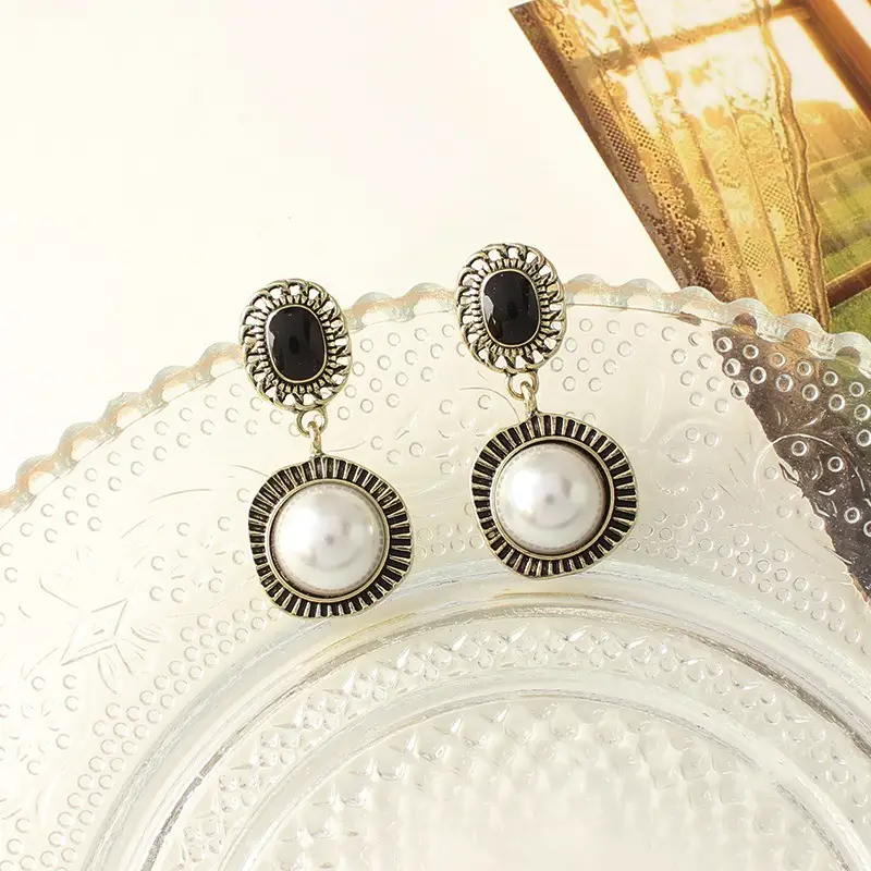 Green Rose Earrings for Girls - 1 Pc Handcrafted Decor - Image 86