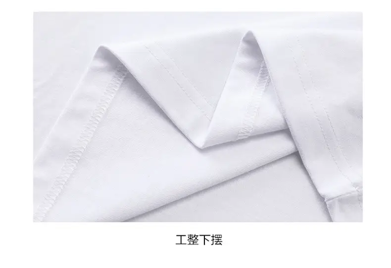 Men's Pure Cotton Summer T-Shirt Loose Fit Casual — feature 12