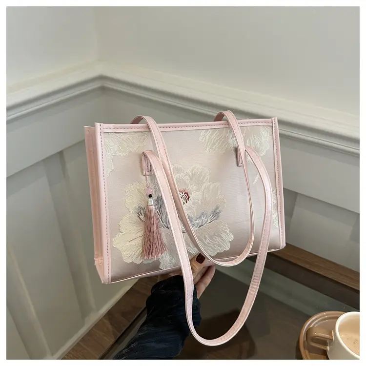 Luxury Embroidered Butterfly Tote Bag for Women — feature 23