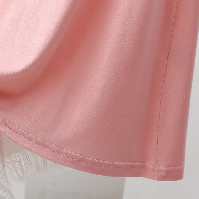 Summer Modal Sling dress Women's plus size Inner Base Skirt Thin Nightdress Vault Skirt Long Skirt A- line Skirt — feature 28
