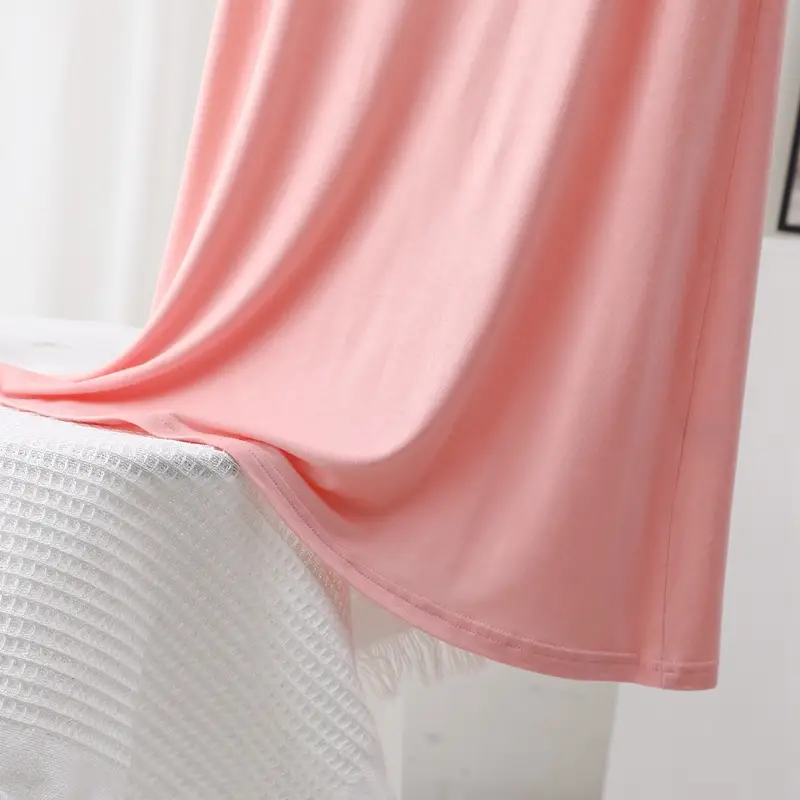 Summer Modal Sling dress Women's plus size Inner Base Skirt Thin Nightdress Vault Skirt Long Skirt A- line Skirt — feature 29