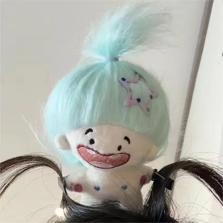Plush Cartoon Headband with Star Cap for Girls - Image 10