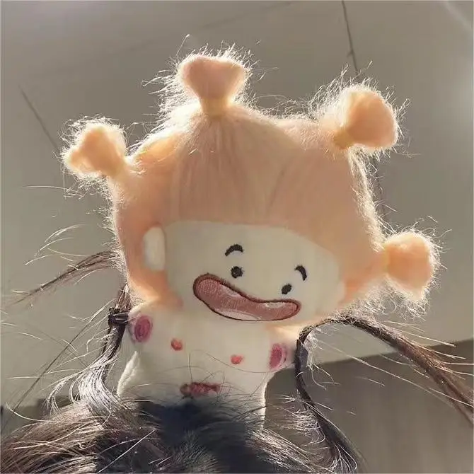 Plush Cartoon Headband with Star Cap for Girls - Image 9