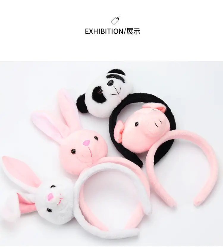 Extra Large Rabbit Headband for Women — feature 6