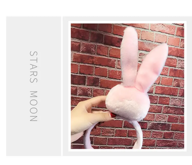 Extra Large Rabbit Headband for Women — feature 7