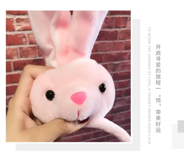 Extra Large Rabbit Headband for Women — feature 8
