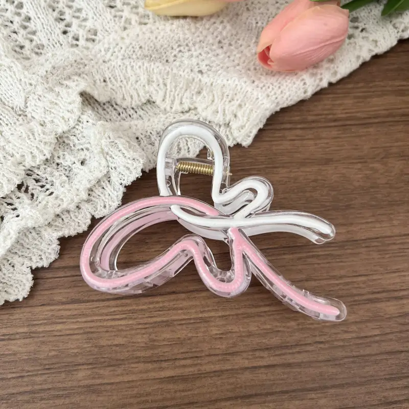 Blue Jelly Gradient Butterfly Hair Clip — feature 24