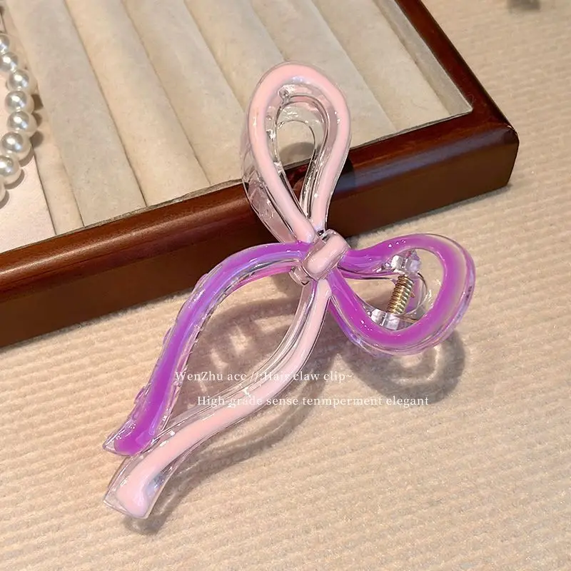 Blue Jelly Gradient Butterfly Hair Clip - Image 15