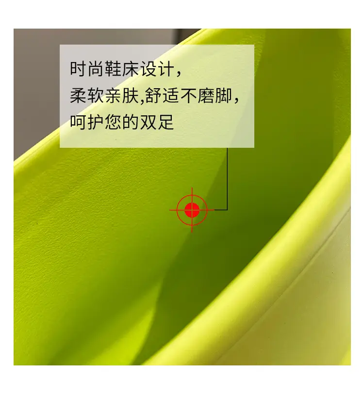 2025 Internet Celebrity Big-Toe Shoes New Rain Boots Women's Fashionable Outer Wear Eva Waterproof Shoes Short Rain Boots Boots — feature 22