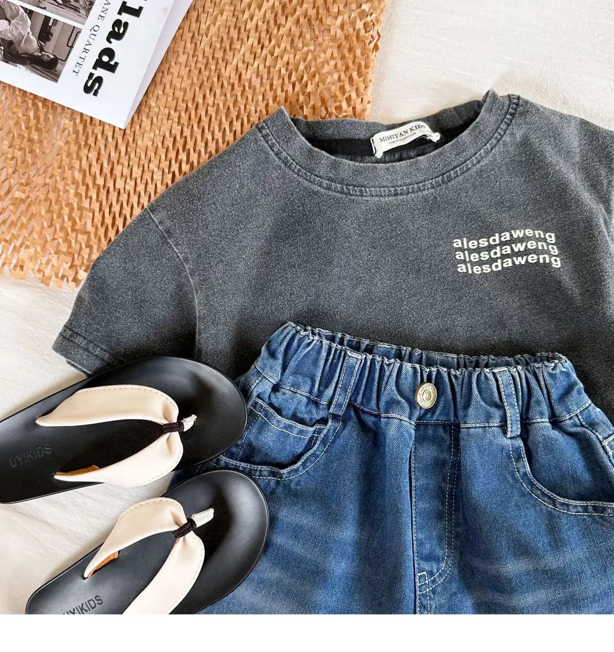 New Summer Boys T-Shirt Shorts Set Cotton All Sizes — feature 3