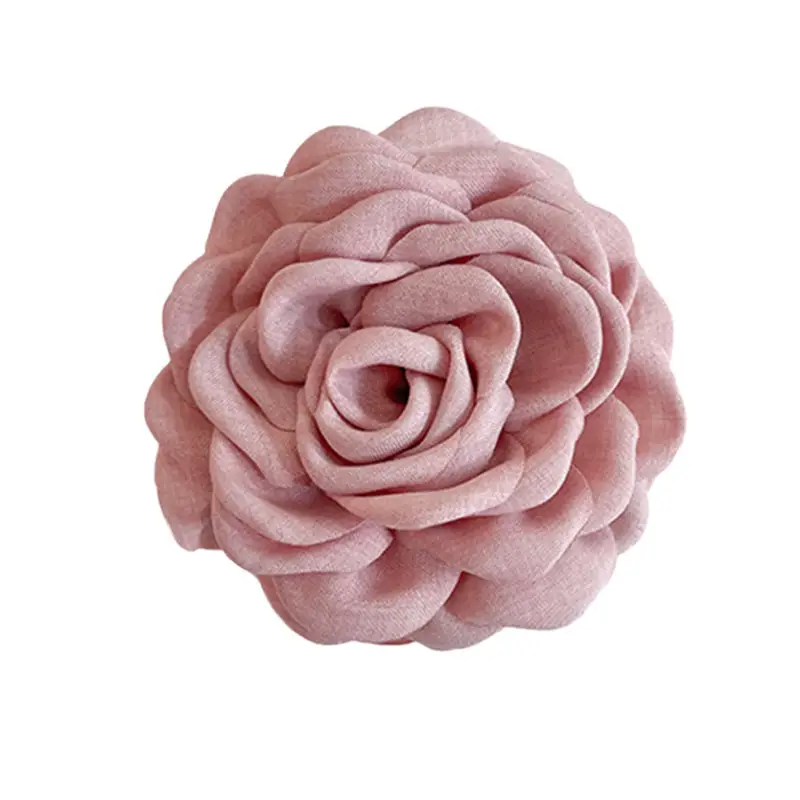 Pink Rose Flower Head Clip for Women 2024 - Image 11