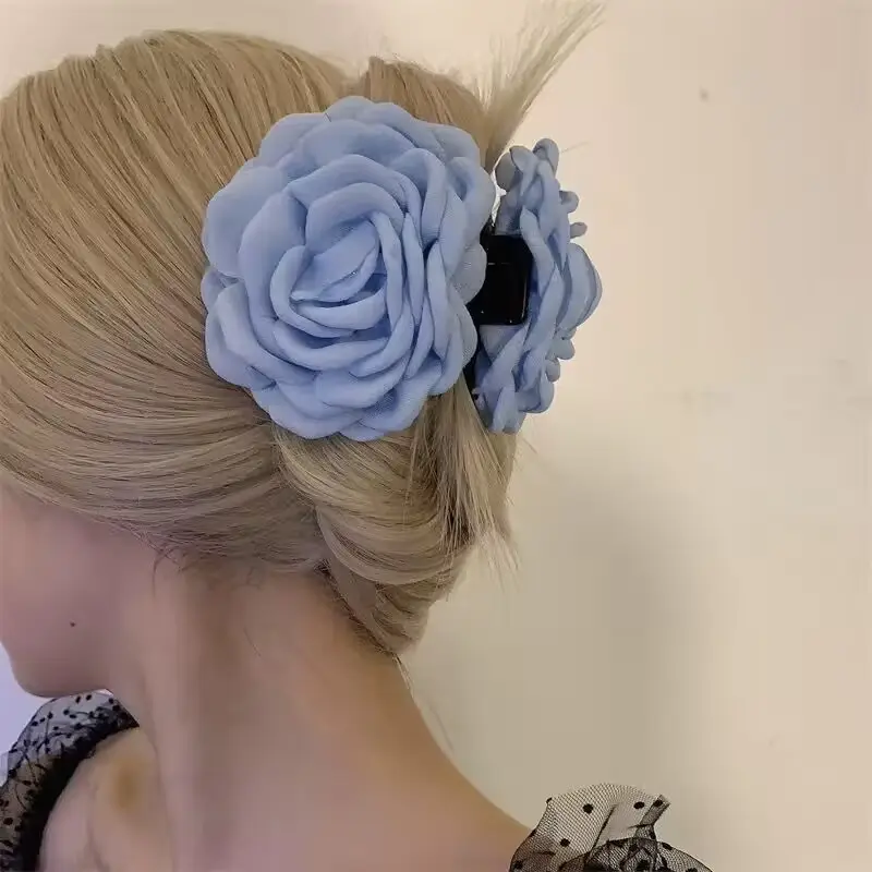 Pink Rose Flower Head Clip for Women 2024 — feature 6