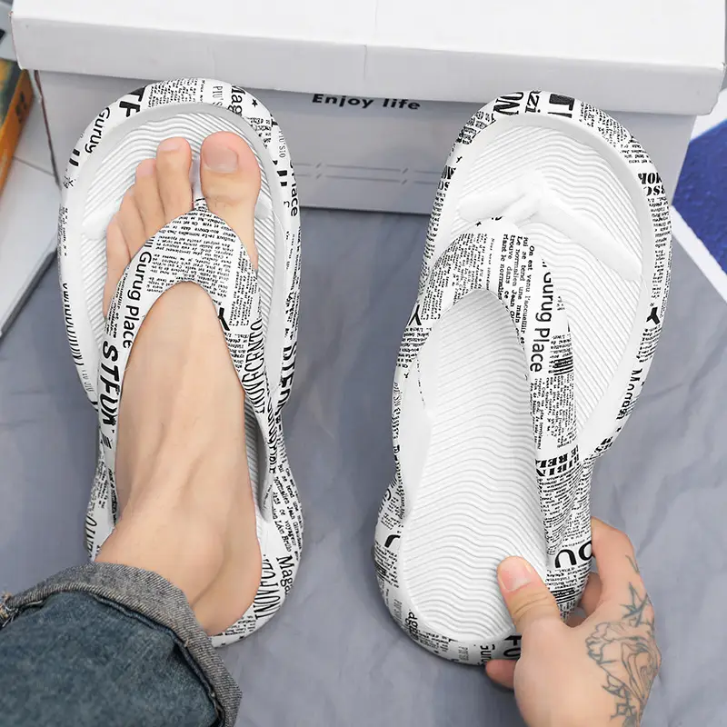 Men Internet-Famous Slippers with 5.0 CM Thickness - Image 3