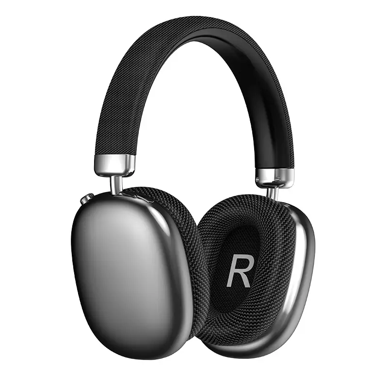 Green Wireless Over-Ear Headphones with Bluetooth & Long Battery
