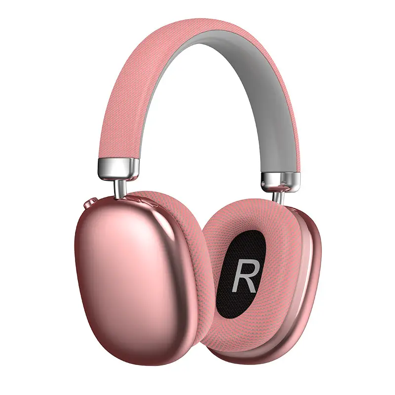 Green Wireless Over-Ear Headphones with Bluetooth & Long Battery