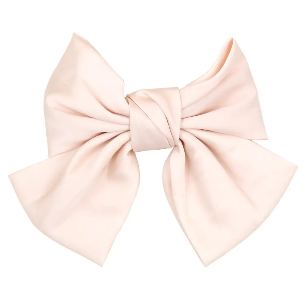 Japanese & Korean New Double-layer Satin Fabric Big Bow Hairpin - Image 4
