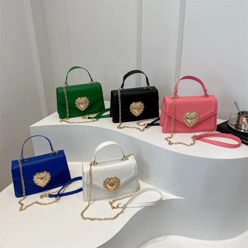 Green Pearl Embellished Women's Crossbody Bag - Image 9