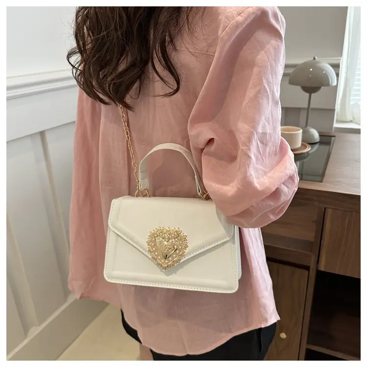 Green Pearl Embellished Women's Crossbody Bag — feature 17