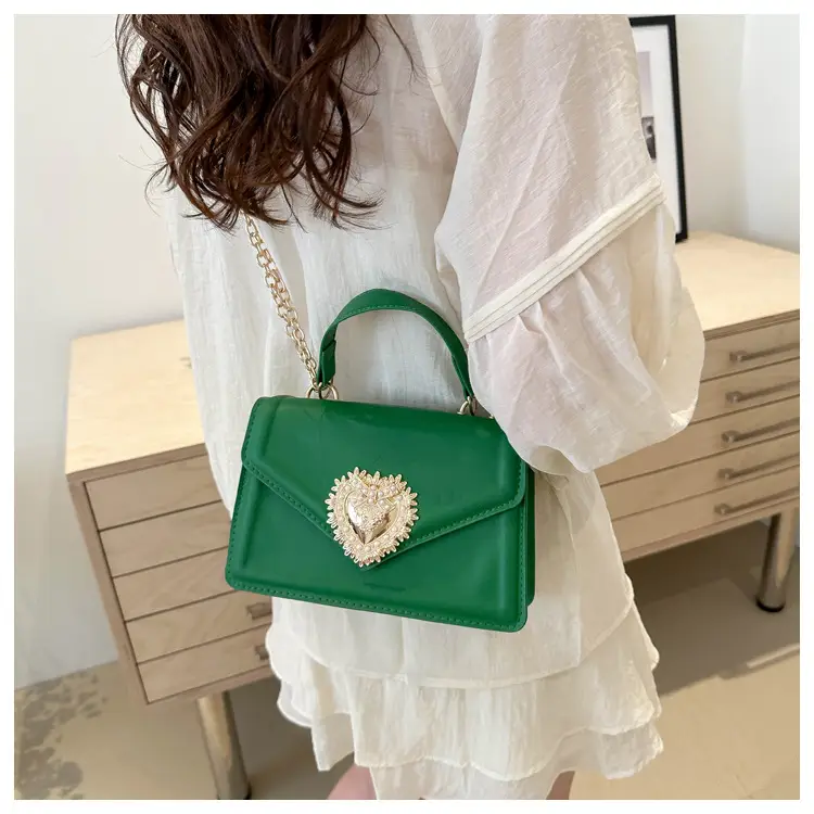 Green Pearl Embellished Women's Crossbody Bag — feature 23
