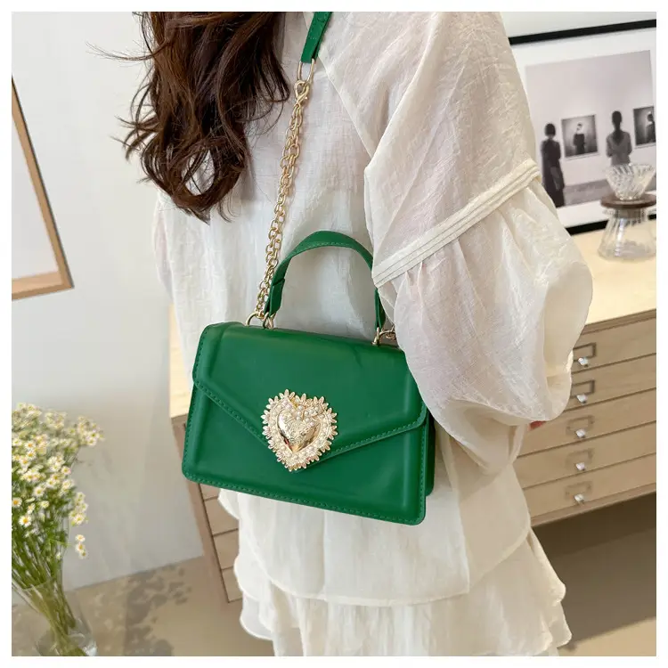 Green Pearl Embellished Women's Crossbody Bag — feature 25