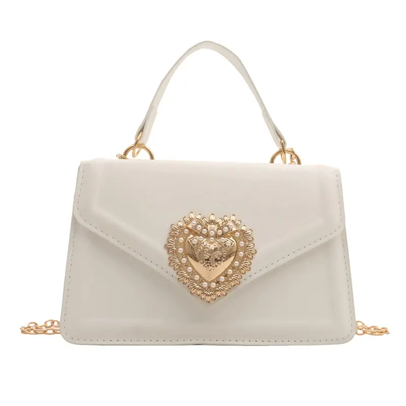 Green Pearl Embellished Women's Crossbody Bag - Image 2