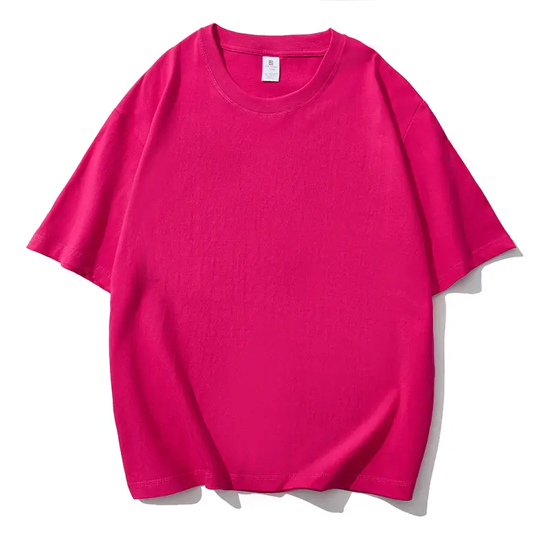 Men Heavy Cotton Beige T-Shirt Round Neck
