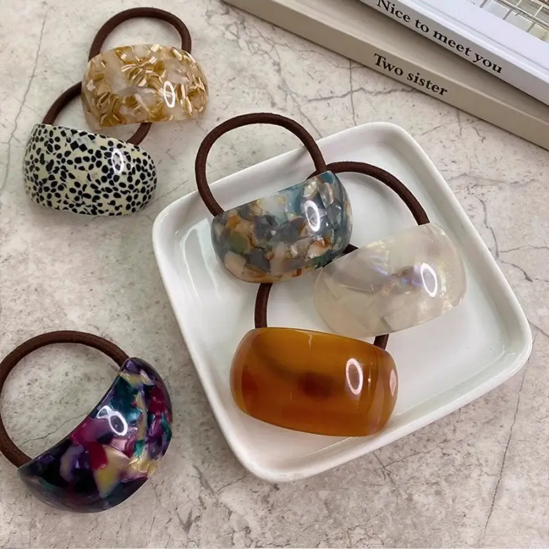 Elegant Amber Hair Ropes for Girls & Adults - Image 9