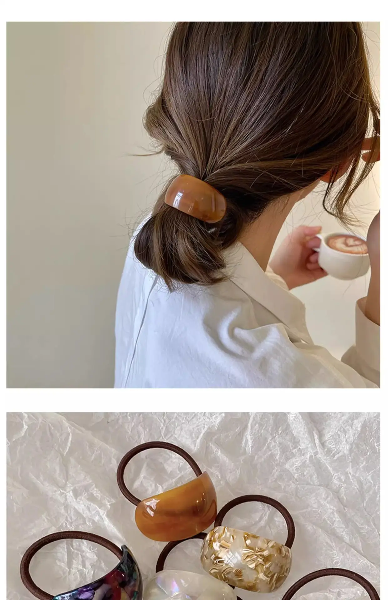 Elegant Amber Hair Ropes for Girls & Adults — feature 8
