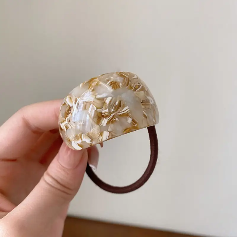 Elegant Amber Hair Ropes for Girls & Adults - Image 6