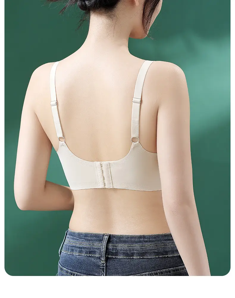 Women's Green Push Up Bra with Back Support — feature 18