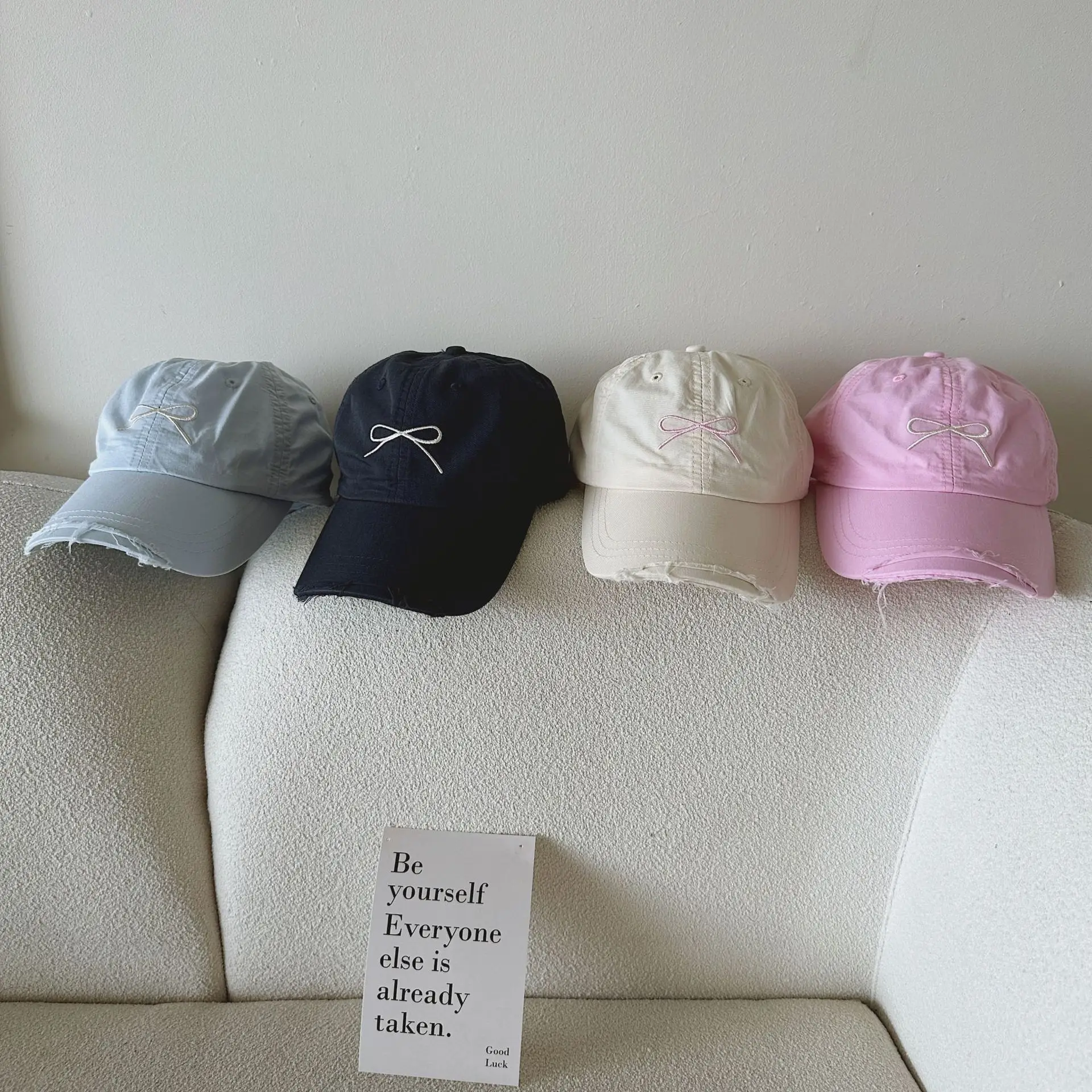 Light Blue Butterfly Cap for Girls 2024 Summer — feature 10