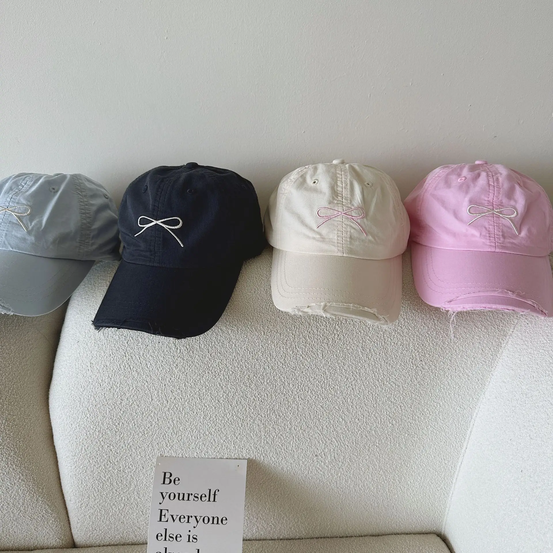 Light Blue Butterfly Cap for Girls 2024 Summer — feature 11