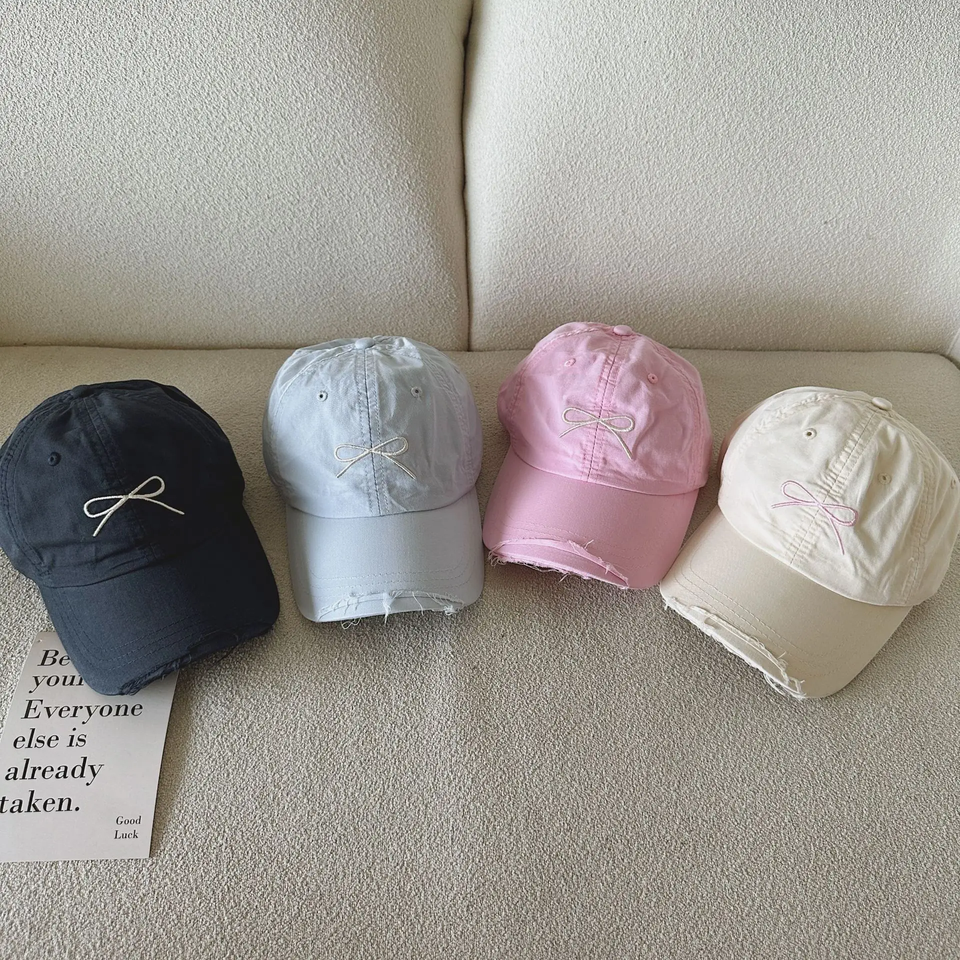 Light Blue Butterfly Cap for Girls 2024 Summer — feature 2
