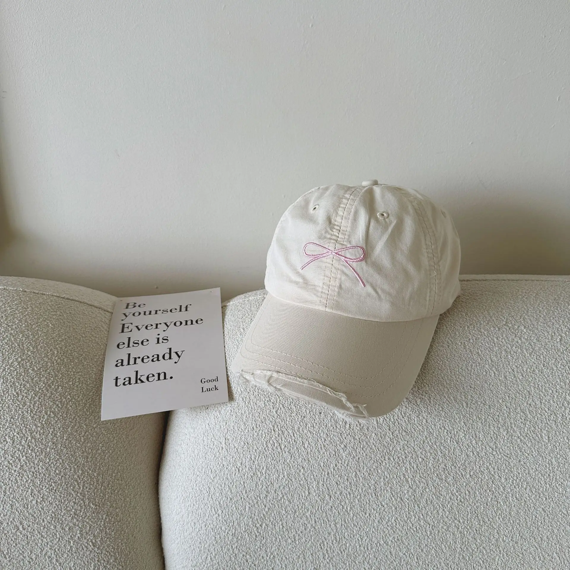 Light Blue Butterfly Cap for Girls 2024 Summer — feature 7